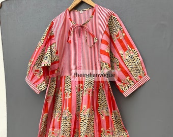 New Stylish cotton Summer dress , Gown Dress Holidays and party wear beach wear beautiful cotton dress Relax feeling dress sexy dress ,