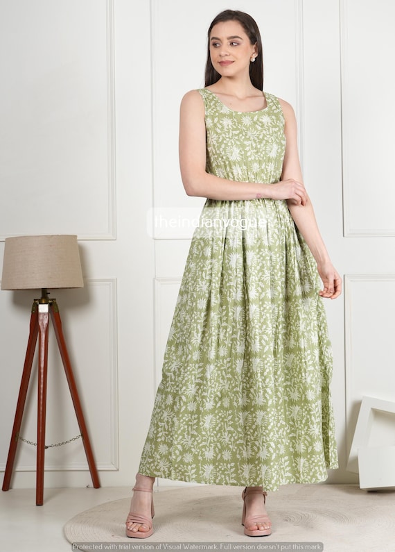Indian Handmade Cotton Dress for Girls and Women s Good Looking Dress Dresses Maxi Coat Hand Made Plus Size Clothing Etsy Canada