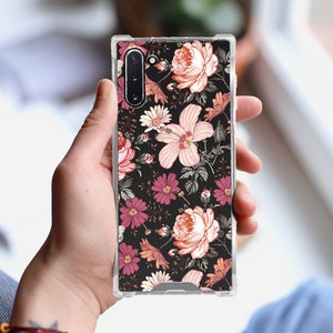 Vintage Flowers Case For Samsung A11 For Samsung A25 5G Case Galaxy S23 FE Case For Galaxy A21 Case For Samsung S24 Case For S20 Ultra U410