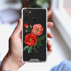 Personalized Case For Samsung S21 Ultra Galaxy S23 Roses Galaxy A14 Custom Name Galaxy S20 Case For Galaxy A32 Case For Samsung S21 A54 U258