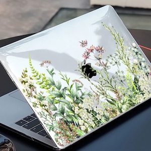 Wild Flowers Case For MacBook Pro Aesthetic MacBook Air M3 2024 11&quot; 12&quot; 13&quot; 15&quot; 16&quot; MacBook Pro 13 Case Laptop Accessories MB87