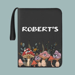 Baseball Karten Halter, Fußball Sammelkarten Album Sport Sammlung Musik Bands Binder Lustige Pilze Fotoablage Mit Reißverschluss MB292