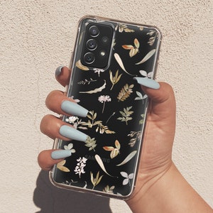 Modern Flowers Case For Samsung A54 Galaxy A15 Samsung Galaxy a10e Note 20 Fall For Samsung Galaxy s21 Case For S24 Samsung S23 FE U505