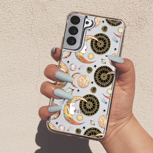 Mystic Case For Samsung A15 5G Galaxy A52 Case Galaxy a32 Case For Galaxy A24 Zodiac For Samsung A01 Moon Sun For Samsung S23 FE U299
