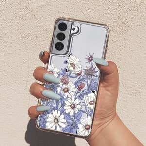 Daisies Case For Samsung A15 5G Flowers Case For Galaxy A52 Galaxy a32 Samsung A54 For Galaxy S23 Case For Samsung A01 Galaxy S24 Ultra U340