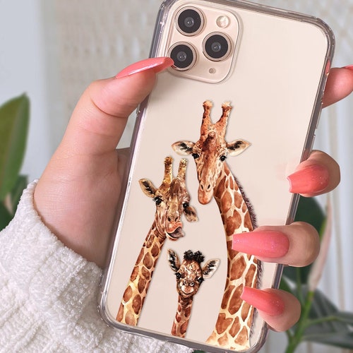 Giraffe Family Case For Iphone 13 Pro Max Iphone 12 Mini Case Etsy India