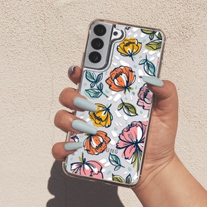 Flower Case For Samsung S24 Ultra Samsung A54 For Galaxy S10e Pink Case For Galaxy A15 5G Case For Galaxy A32 A52 For Samsung S23 FE U472