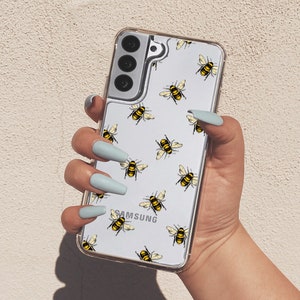 Coque Samsung A32 5G Galaxy S23 FE A01 bourdons Coque Galaxy A54 pour Galaxy S24 transparente Coque Samsung a42 abeilles Galaxy S22 U310