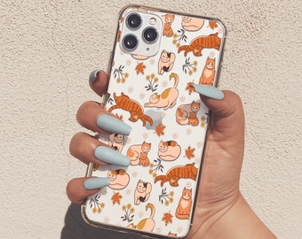 Cats Case for  iPhone 13 Pro Max iPhone 14 Plus Case iPhone SE iPhone 15 Pro Cute iPhone XS Case Kittens iPhone 12 iPhone 11 U64