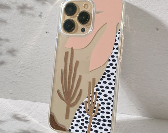 Beige Aesthetics Case For iPhone 15 Pro iPhone 14 Plus Floral Case For iPhone 12 Mini iPhone 13 Pro Max Vintage iPhone 11 iPhone SE U509