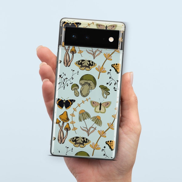 Forest Case For Google Pixel 8 Pro Pixel 5a 5G Case for Google 4 XL Pixel 7 Butterflies Nature Case Fits Pixel 6 Pro Pixel 7A MB308