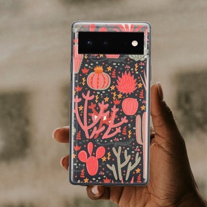 Fall Flowers Case For Google 9 XL Pixel 8 Pro Pixel 5a 5G Cacti Case for Google 4A Pixel 7 Pro Protective Case Fits Pixel 6A U463