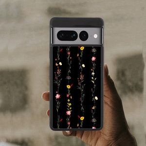 Wilde Blumen Hülle für Pixel 7 Pro Google Pixel 6A Hülle Pixel 4A Google Floral Pixel 5 Hülle Blumen Google Pixel 3 XL A607