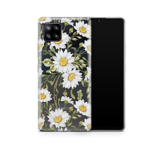 Coque pour Samsung A42 5G Marguerites Galaxy S24vFor A52 Coque Galaxy a32 Coque pour Samsung Galaxy A15 A54 Fleurs pour Samsung A01 Pour Samsung S23 FE U420