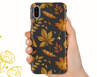 Fall Leaves Case For iPhone 12 Pro Case iPhone XS Case 12 Mini Case iPhone Se Case Autumn SE Case iPhone 11 Case Nature iPhone XR Case A521