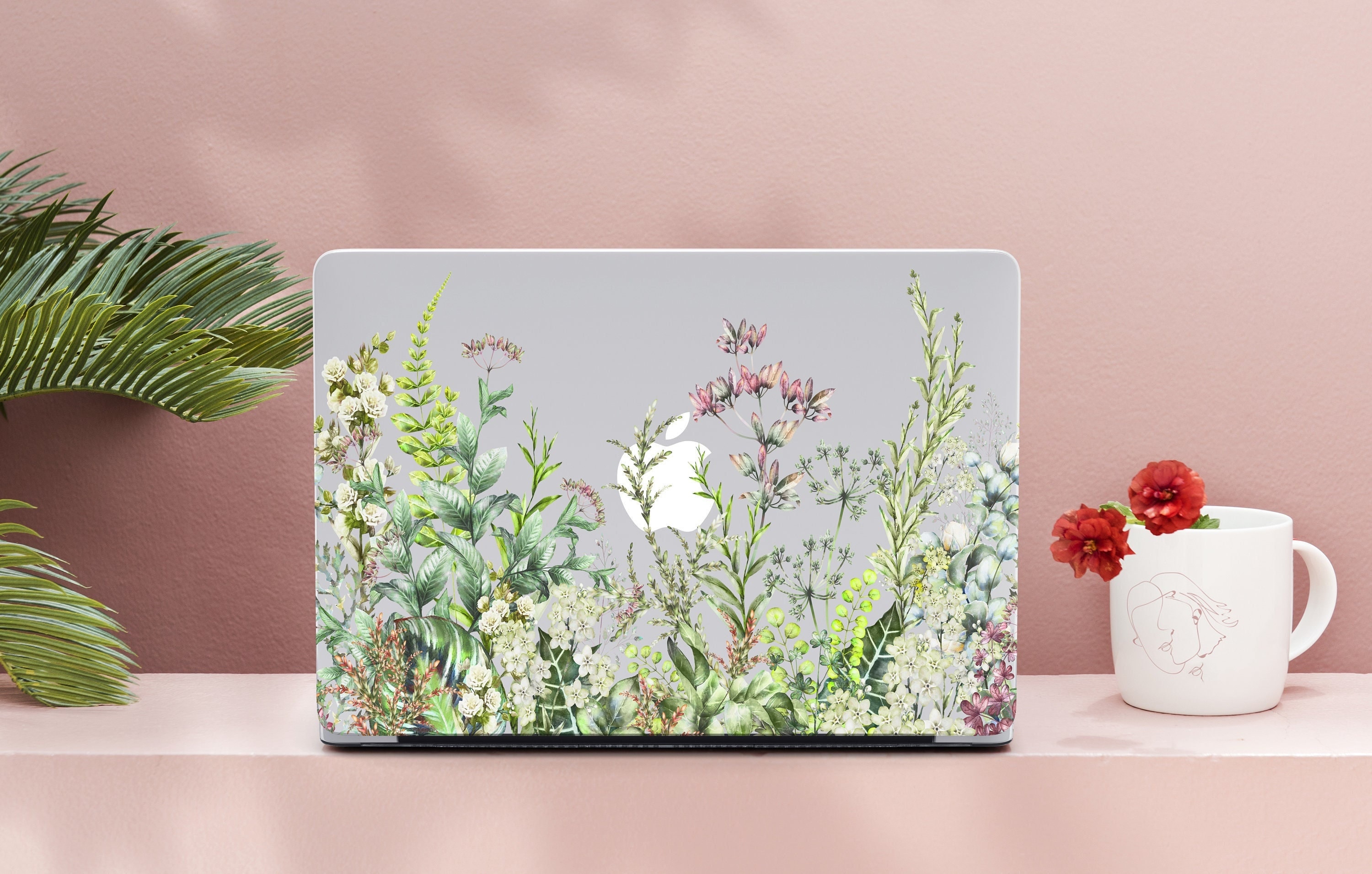 Pressed Flower MacBook Air Case Etsy UK