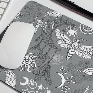 Mystic Mousepad Moon Sun Mousepad Office Decor for Women Desk Accessories Esoteric Mousepad Gift for Coworker Boss MP44