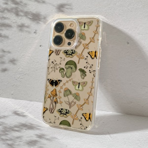 Forest Case For iPhone 16 Pro Max iPhone 15 iPhone Xs Max For iPhone 12 Mini Mushrooms iPhone 13 Pro Autumn Case Fit iPhone 11 MB308