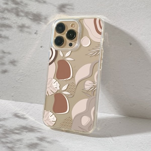 Beige Aesthetic Case For iPhone 15 Pro iPhone 13 Pro Max Fits iPhone XR Case iPhone 12 iPhone XS iPhone 13 Mini iPhone 14 Plus MB181
