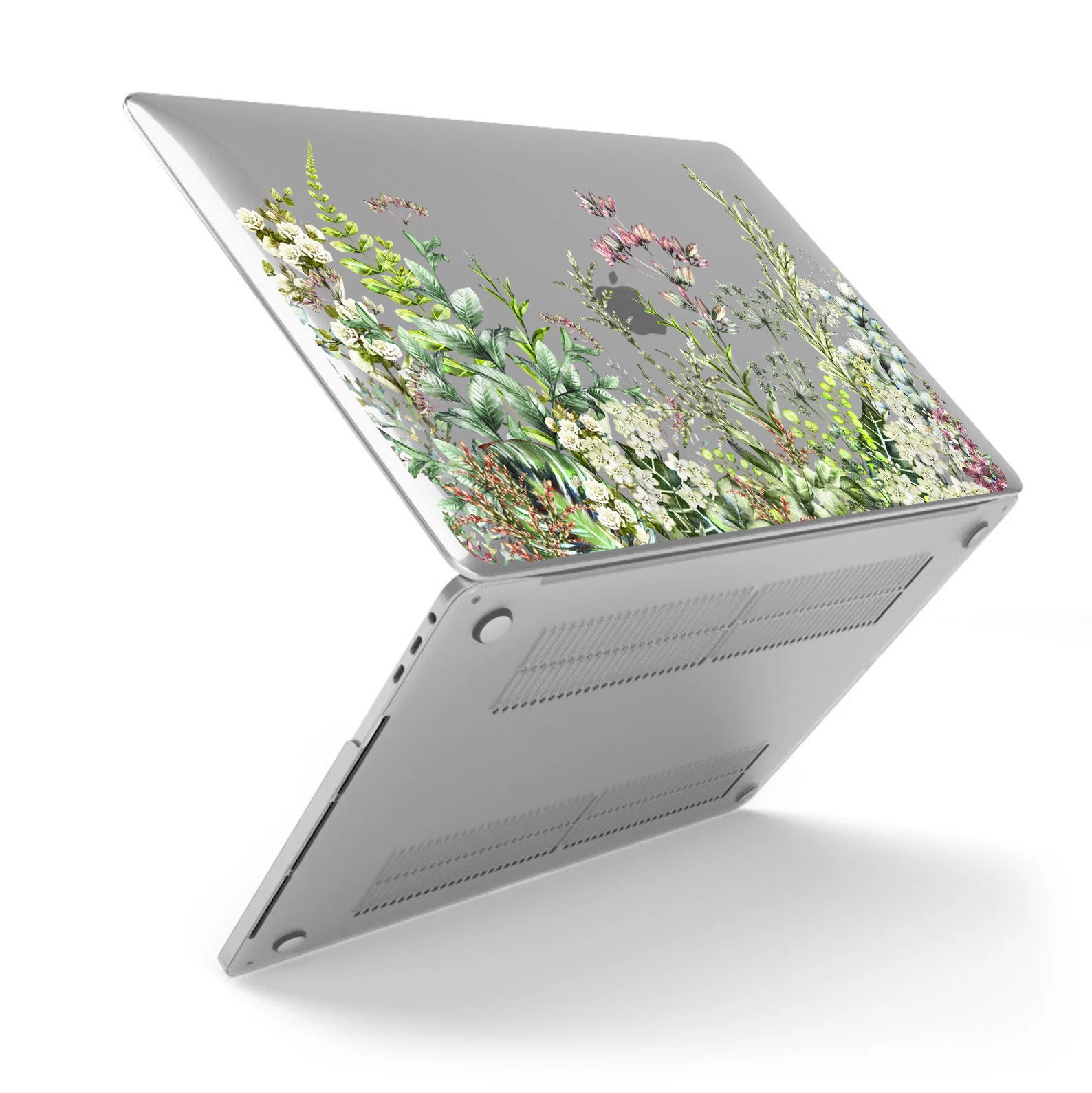 Wild Flowers Case for MacBook Pro Aesthetic MacBook Air M3 2024 11