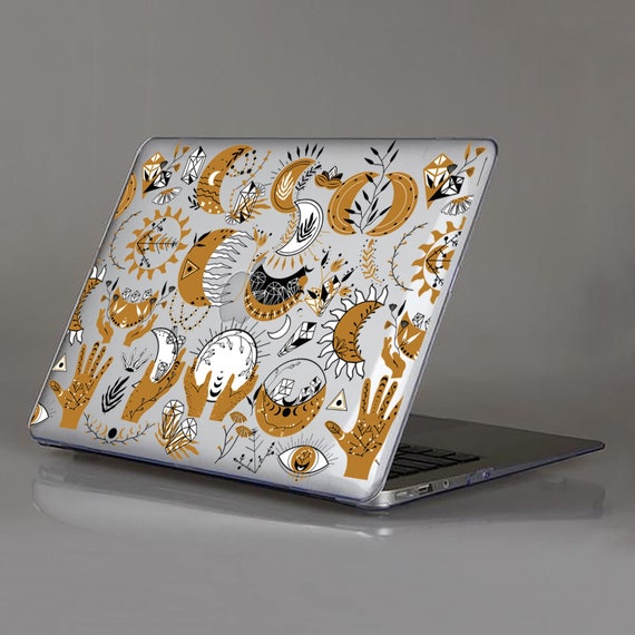2in1 Creative Cute drawing Case For Macbook M2 Air 15 M1 13 Pro 16 14 11 12  inch