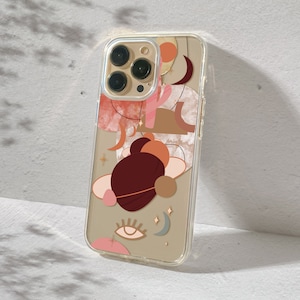 Aesthetics Case For iPhone 16 Pro Max Abstract iPhone 14 Plus Case iPhone 13 Pro Clear Case For iPhone XR iPhone SE iPhone 11 U136