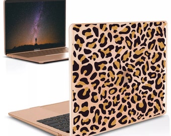 Leopard Case for MacBook Pro M3 2024 Animal Print MacBook M2