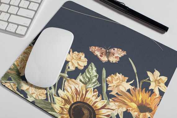 Sunflowers Mouse Pad Floral Mousepad Summer Office Decor for - Etsy UK