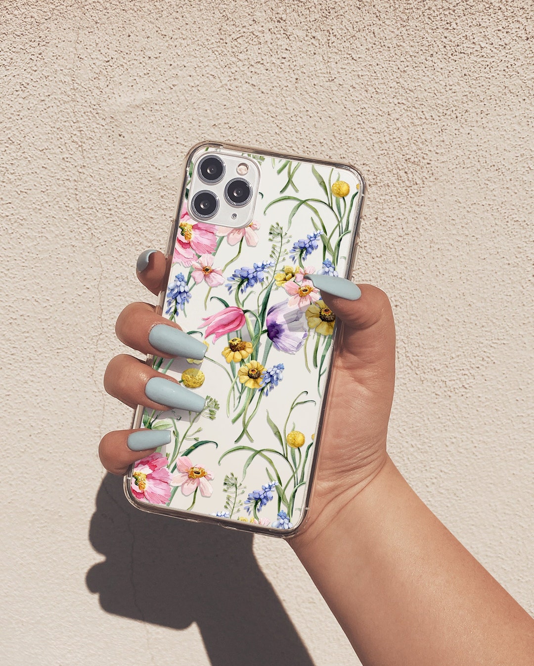 Phone Case Pattern Spring Spring Flowers for iPhone 16 Pro Case iPhone 15 Xs Case for iPhone 12 ...