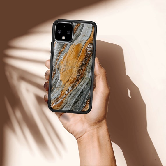 For Google Pixel 7A 7 6 Pro Shockproof Wood Grain Texture Phone
