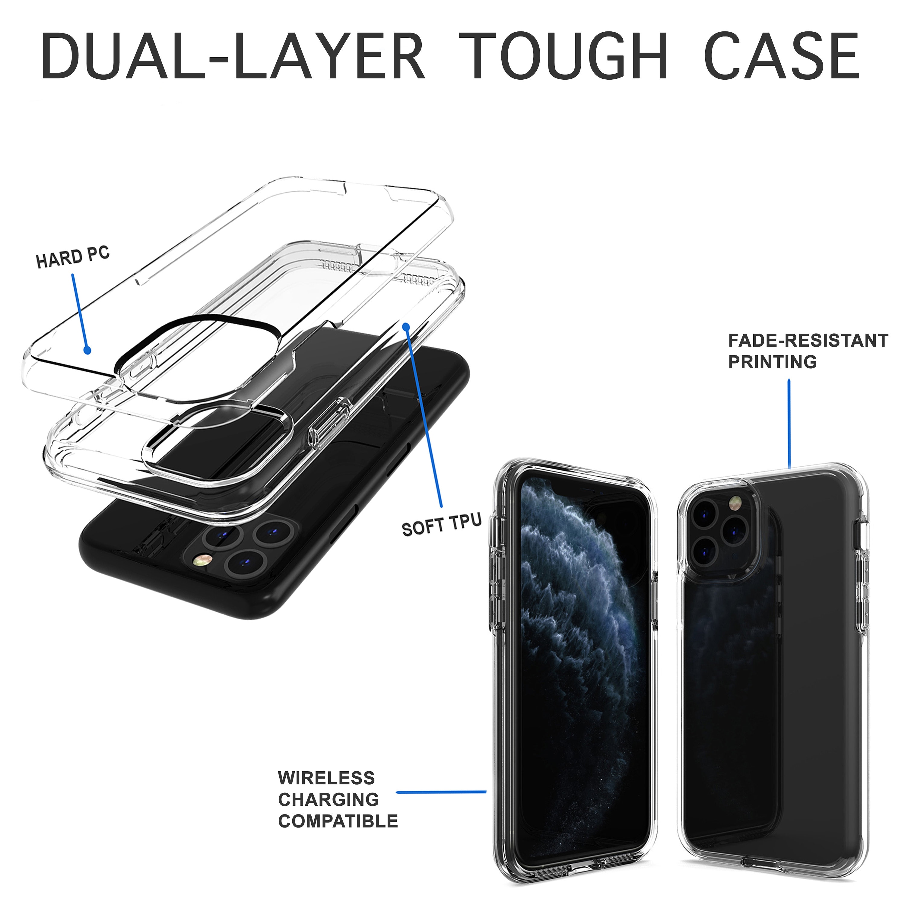 Funda de silicona transparente para Samsung Galaxy A22 5G - Dealy
