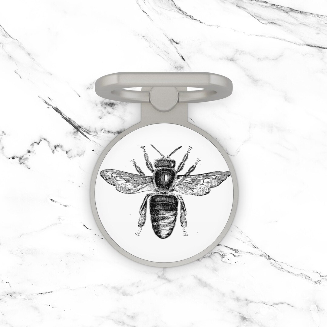 Buy Phone Holder for iPhone Ring Stand Black Honey Bee Phone