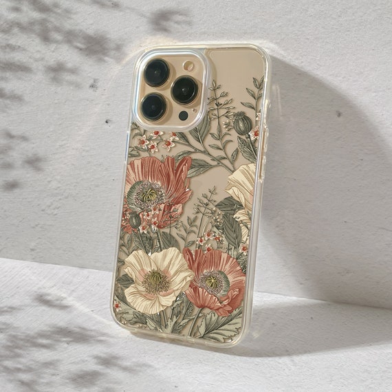 Buy Aesthetic for iPhone 13 Pro Case iPhone 11 Xs Max Case for iPhone 12  Mini Case iPhone 14 Pro Max Vintage Flowers iPhone 15 iPhone SE U298 Online  in India 