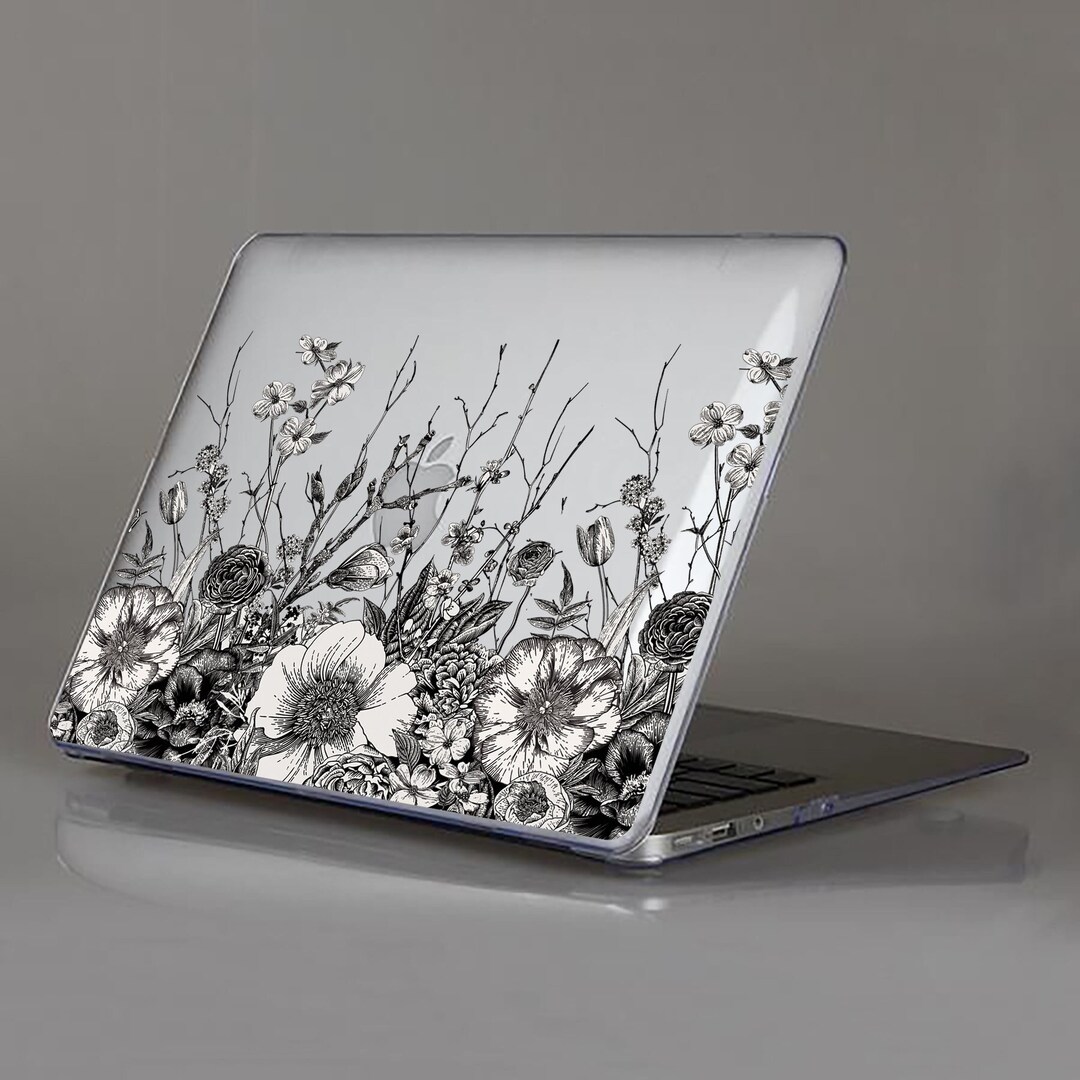 Funda Rígida Dreem Euclid Para MacBook Air 15” 2023 – Cuero Vegano, Protección Superior E Inferior, Color Blanco Estrella