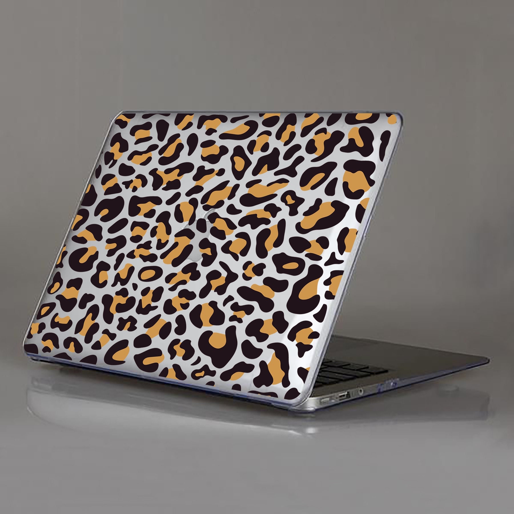 Leopard print macbook pro case hotsell