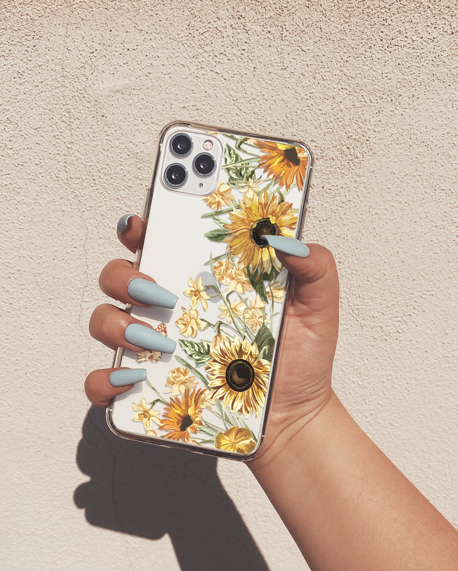 IPhone 16 PRO MAX Hülle Mit Ananas-Blumen Design – Transparent, Kratzfest & Stylisch Für Frauen