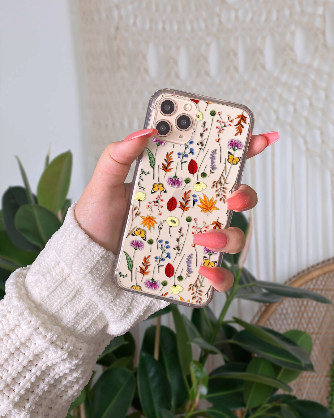 Spring Phone Cases Simple Spring Flowers Case for iPhone 16 Pro Max iPhone XR Xs Case for iPhone ...