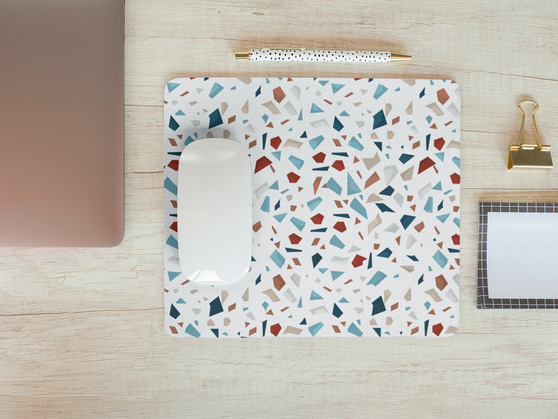 Discover Terrazzo Mouse Pad