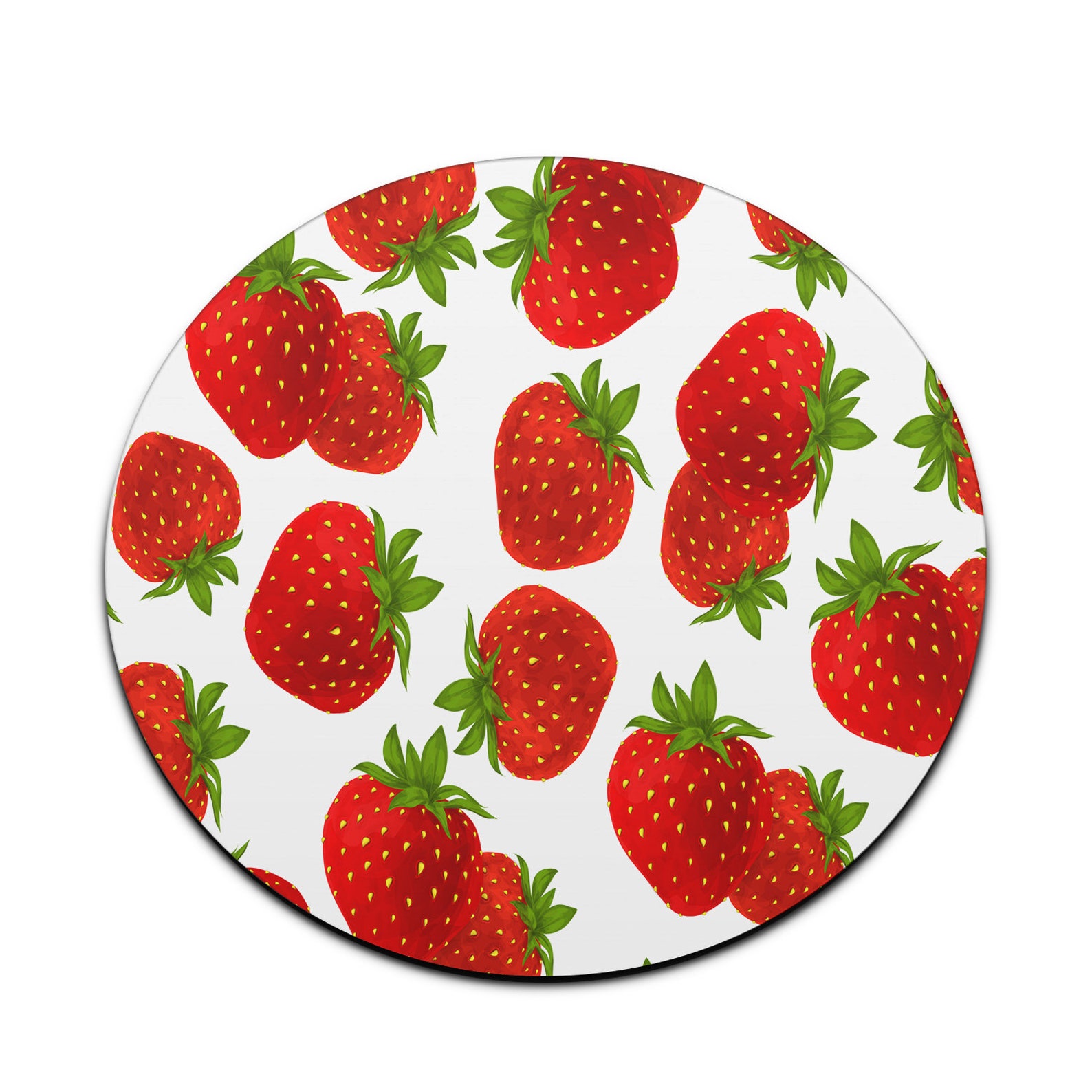 Strawberry Mouse Pad Mousepad Office Decor for Women Desk - Etsy