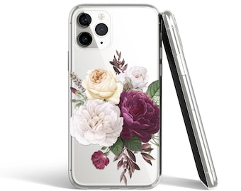 Peonies Case For Iphone 13 Pro Case Iphone Xr Case Floral Etsy India