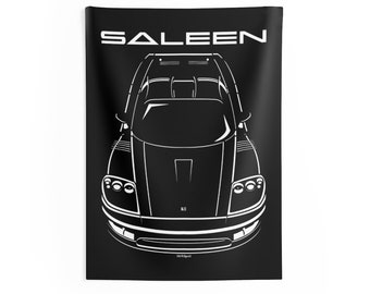 Ford Mustang Saleen SN95-1999-2004 Poster Saleen Garage Decor Wall Art Gifts