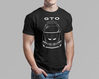 Pontiac GTO 2004 - 2006 - Multi-color T-shirt - Pontiac GTO LS1 LS2 LS3 Shirt - Car Enthusiast Gifts - Cars Gift - Racing Shirts Car Tees