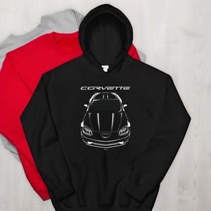 Chevrolet Corvette C6 Z06 sweat à capuche multicolore Z06 LS7 427 sweat à capuche sweats à capuche de voiture cadeaux pour les amateurs de voiture cadeau de voitures