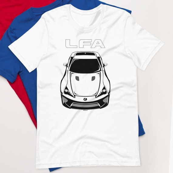 Lexus LFA 2010 2013 T Shirt Lexus Shirt JDM T Shirt Car Guy