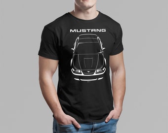 Ford Mustang SN95 1999-2004 - Multi-color T-shirt - Mustang GT Shirt Apparel - Car Enthusiast Gifts - Cars Gift - Racing Shirts Car Tees