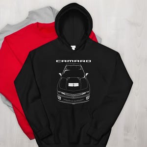Chevrolet Camaro ZL1 5th gen 2014 2015 Multi color Hoodie ZL1 Hooded Sweatshirt Car Hoodies Gifts for Car Enthusiasts Cars Gift
