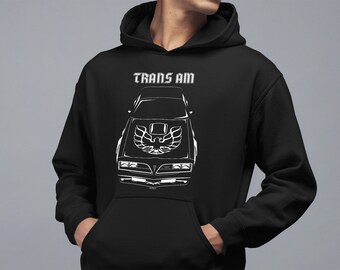 Pontiac Firebird Trans Am 1977-1978 Multi-color Hoodie - Smokey And The Bandit - Car Hoodies - Gifts for Car Enthusiasts - Cars Gift
