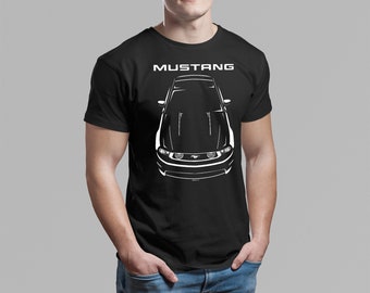 Ford Mustang GT 2010-2012 - Multi-color T-shirt - Coyote 5.0 Shirt Clothing - Car Enthusiast Gifts - Cars Gift - Racing Shirts Car Tees