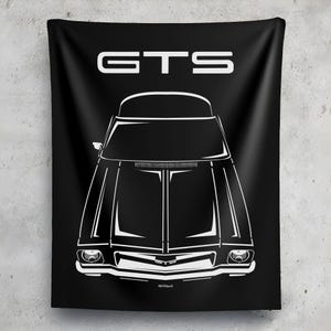 Holden Hauptsitz Monaro GTS 350 Wandteppich Holden Wandkunst Man Höhle Wandkunst Garage Wandteppich Geschenke für Auto Liebhaber