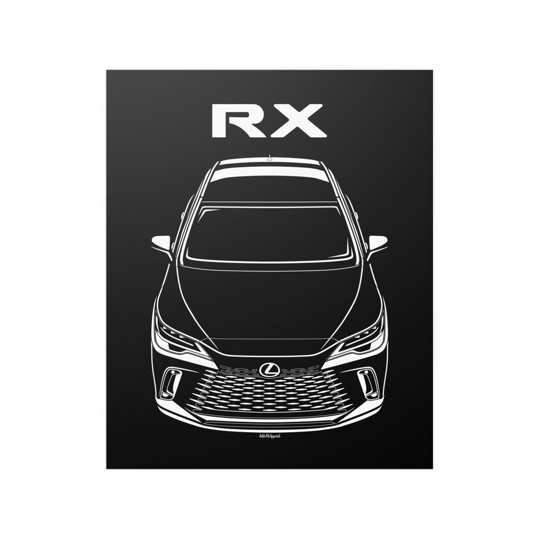 Lexus Rz Poster Lexus RX 2023-2024 Poster - Etsy